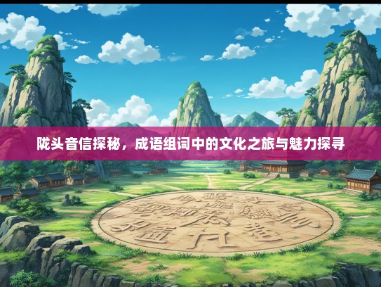 陇头音信探秘，成语组词中的文化之旅与魅力探寻