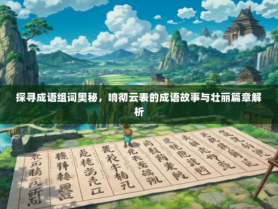 探寻成语组词奥秘，响彻云表的成语故事与壮丽篇章解析
