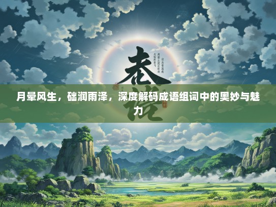 月晕风生，础润雨泽，深度解码成语组词中的奥妙与魅力