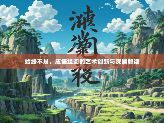 始终不易，成语组词的艺术创新与深层解读