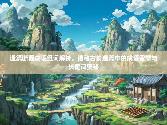遗篇断简成语组词解析，揭秘古韵遗篇中的成语智慧与长尾词奥秘