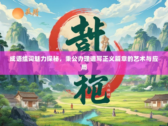 成语组词魅力探秘，秉公办理谱写正义篇章的艺术与应用