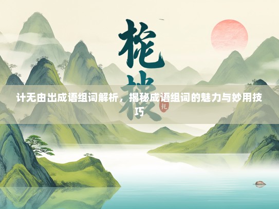 计无由出成语组词解析，揭秘成语组词的魅力与妙用技巧
