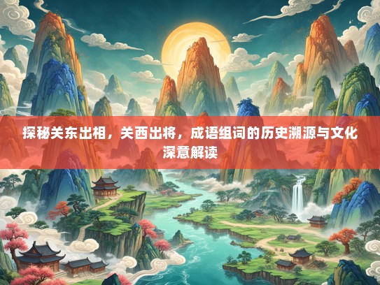探秘关东出相，关西出将，成语组词的历史溯源与文化深意解读