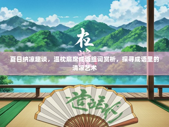 夏日纳凉趣谈，温枕扇席成语组词赏析，探寻成语里的清凉艺术