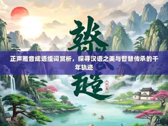 正声雅音成语组词赏析，探寻汉语之美与智慧传承的千年轨迹