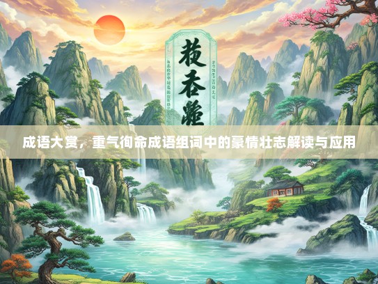 成语大赏，重气徇命成语组词中的豪情壮志解读与应用