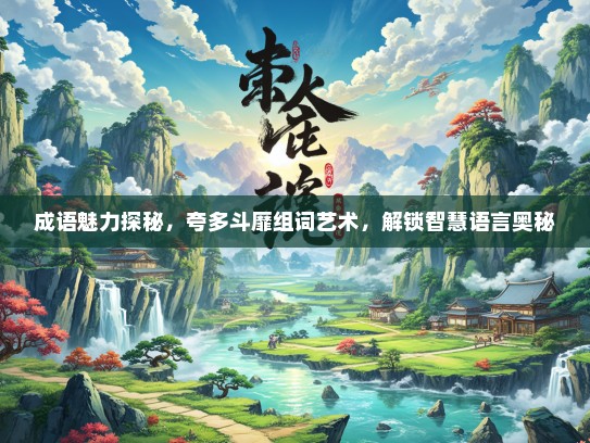 成语魅力探秘，夸多斗靡组词艺术，解锁智慧语言奥秘