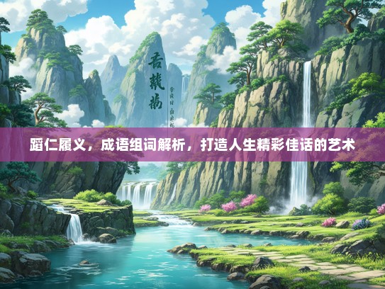 蹈仁履义，成语组词解析，打造人生精彩佳话的艺术