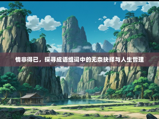 情非得已，探寻成语组词中的无奈抉择与人生哲理