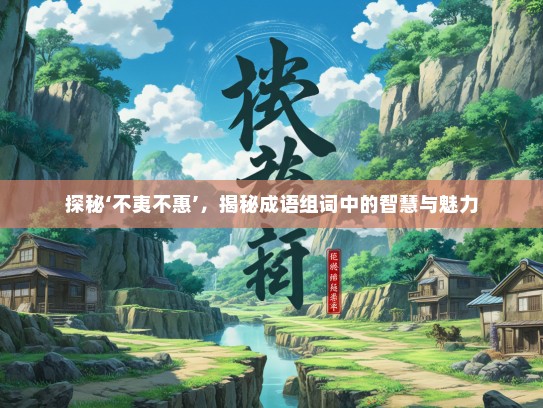 探秘‘不夷不惠’，揭秘成语组词中的智慧与魅力