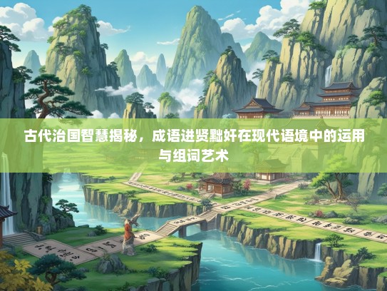 古代治国智慧揭秘，成语进贤黜奸在现代语境中的运用与组词艺术