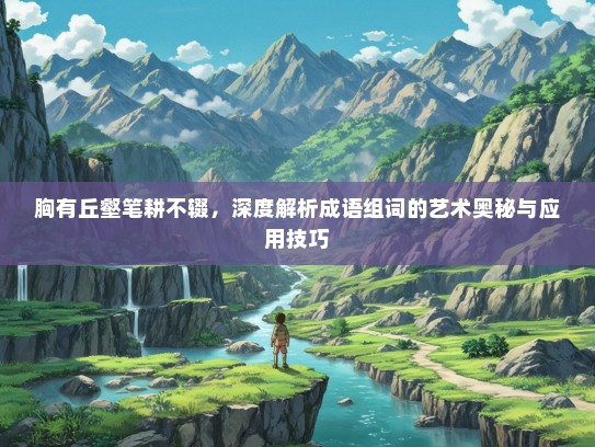 胸有丘壑笔耕不辍，深度解析成语组词的艺术奥秘与应用技巧