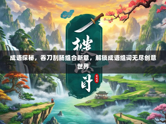 成语探秘，吞刀刮肠组合新意，解锁成语组词无尽创意世界