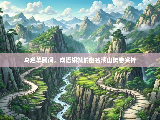 鸟道羊肠间，成语织就的幽谷溪山长卷赏析