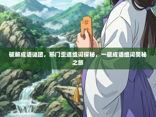 破解成语谜团，邪门歪道组词探秘，一窥成语组词奥秘之旅
