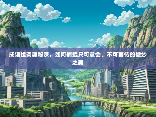 成语组词奥秘深，如何捕捉只可意会、不可言传的微妙之美
