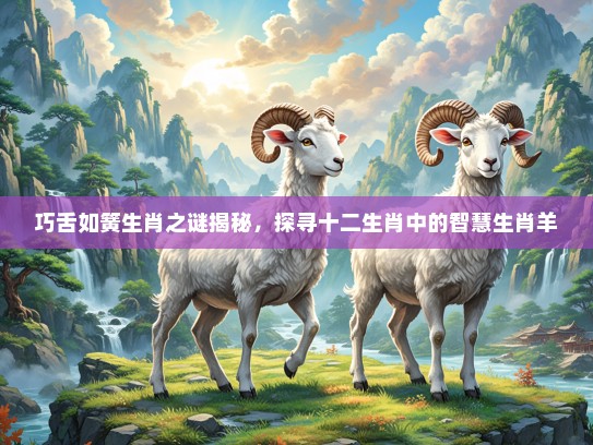 巧舌如簧生肖之谜揭秘,探寻十二生肖中的智慧生肖羊 巧舌如簧生肖之谜揭秘,探寻十二生肖中的智慧生肖羊