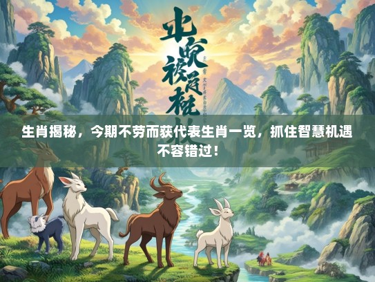 生肖揭秘，今期不劳而获代表生肖一览，抓住智慧机遇不容错过！