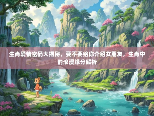 生肖爱情密码大揭秘,要不要给你介绍女朋友,生肖中的浪漫缘分解析 生肖爱情密码大揭秘,要不要给你介绍女朋友,生肖中的浪漫缘分解析