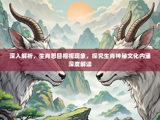 深入解析，生肖怒目相视现象，探究生肖神秘文化内涵深度解读