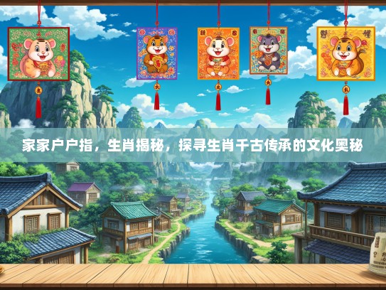 家家户户指，生肖揭秘，探寻生肖千古传承的文化奥秘
