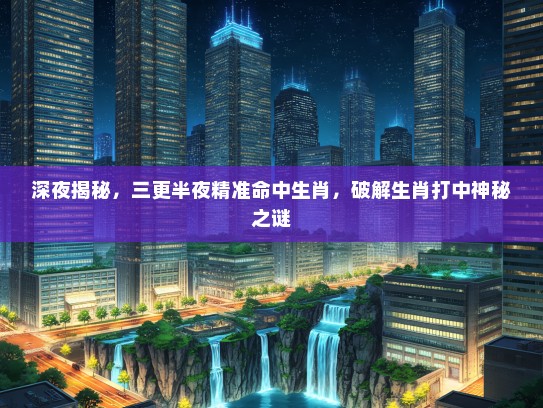 深夜揭秘，三更半夜精准命中生肖，破解生肖打中神秘之谜