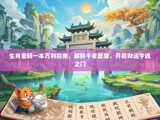 生肖密码一本万利指南,解码千年智慧,开启财运亨通之门 生肖密码一本万利指南,解码千年智慧,开启财运亨通之门