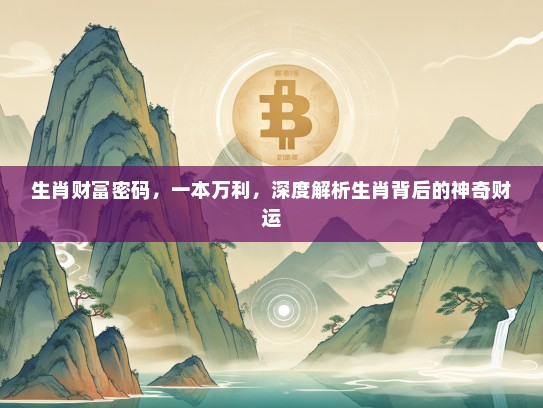 生肖财富密码，一本万利，深度解析生肖背后的神奇财运