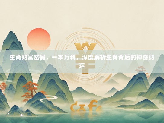 生肖财富密码，一本万利，深度解析生肖背后的神奇财运