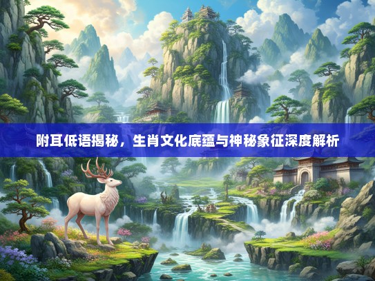 附耳低语揭秘,生肖文化底蕴与神秘象征深度解析 附耳低语揭秘,生肖文化底蕴与神秘象征深度解析