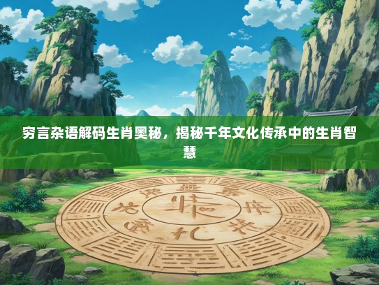 穷言杂语解码生肖奥秘,揭秘千年文化传承中的生肖智慧 穷言杂语解码生肖奥秘,揭秘千年文化传承中的生肖智慧
