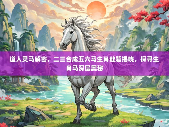 道人灵马解密,二三合成五六马生肖谜题揭晓,探寻生肖马深层奥秘 道人灵马解密,二三合成五六马生肖谜题揭晓,探寻生肖马深层奥秘