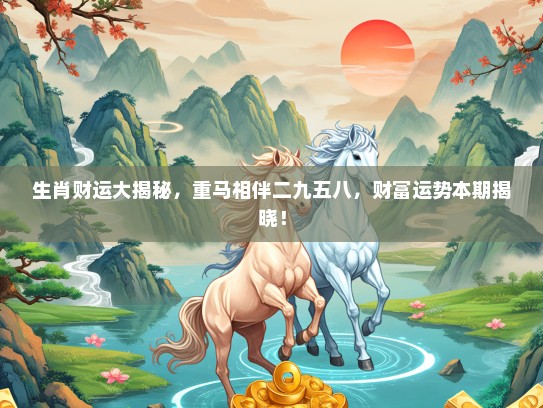 生肖财运大揭秘,重马相伴二九五八,财富运势本期揭晓! 生肖财运大揭秘,重马相伴二九五八,财富运势本期揭晓!