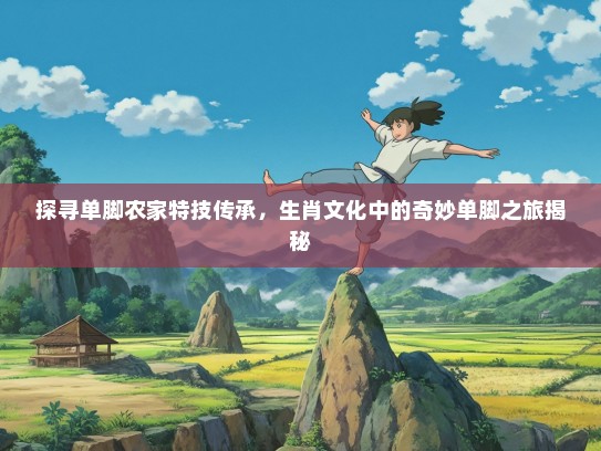 探寻单脚农家特技传承,生肖文化中的奇妙单脚之旅揭秘 探寻单脚农家特技传承,生肖文化中的奇妙单脚之旅揭秘