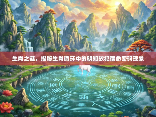 生肖之谜，揭秘生肖循环中的明知故犯宿命密码现象