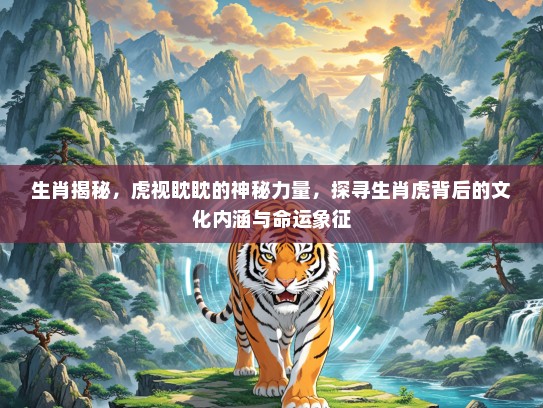 生肖揭秘，虎视眈眈的神秘力量，探寻生肖虎背后的文化内涵与命运象征