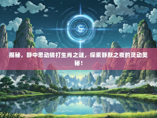 揭秘，静中思动猜打生肖之谜，探索静默之夜的灵动奥秘！