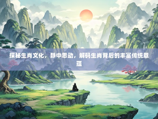 探秘生肖文化，静中思动，解码生肖背后的丰富传统意蕴