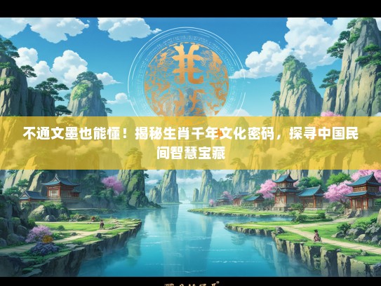 不通文墨也能懂！揭秘生肖千年文化密码，探寻中国民间智慧宝藏