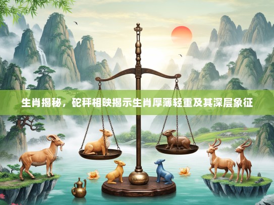 生肖揭秘，砣秤相映揭示生肖厚薄轻重及其深层象征