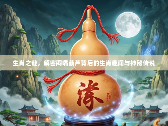 生肖之谜，解密闷嘴葫芦背后的生肖趣闻与神秘传说