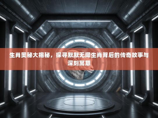 生肖奥秘大揭秘，探寻默默无闻生肖背后的传奇故事与深刻寓意