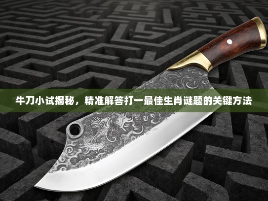 牛刀小试揭秘，精准解答打一最佳生肖谜题的关键方法
