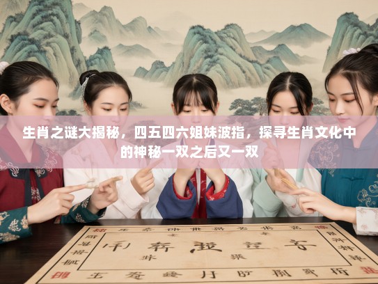 生肖之谜大揭秘，四五四六姐妹波指，探寻生肖文化中的神秘一双之后又一双
