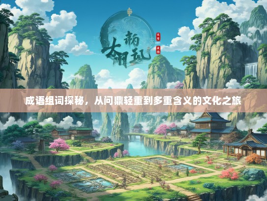 成语组词探秘，从问鼎轻重到多重含义的文化之旅