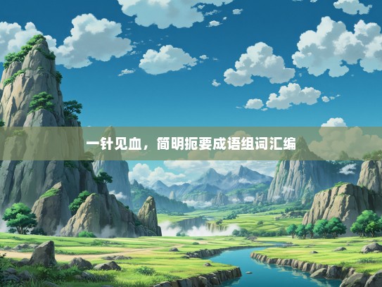 一针见血，简明扼要成语组词汇编