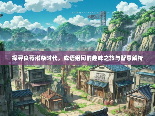 探寻良莠淆杂时代，成语组词的趣味之旅与智慧解析