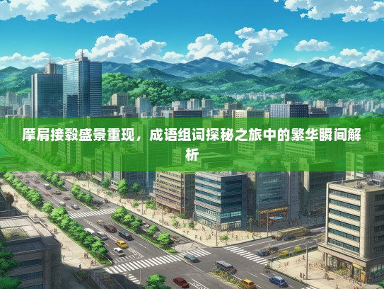 摩肩接毂盛景重现，成语组词探秘之旅中的繁华瞬间解析